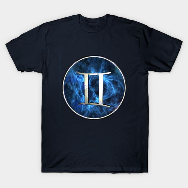 Gemini Western Astrology Sign T-Shirt by macdonaldcreativestudios